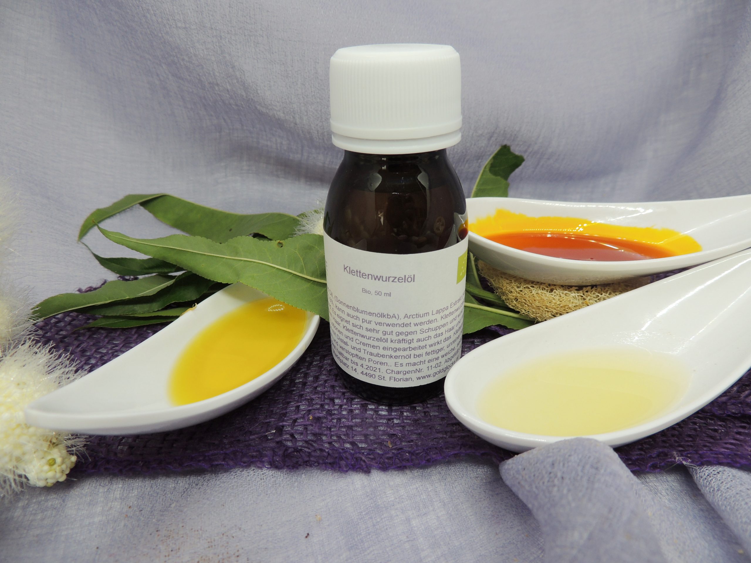 Klettenwurzelöl bio Goldglocke