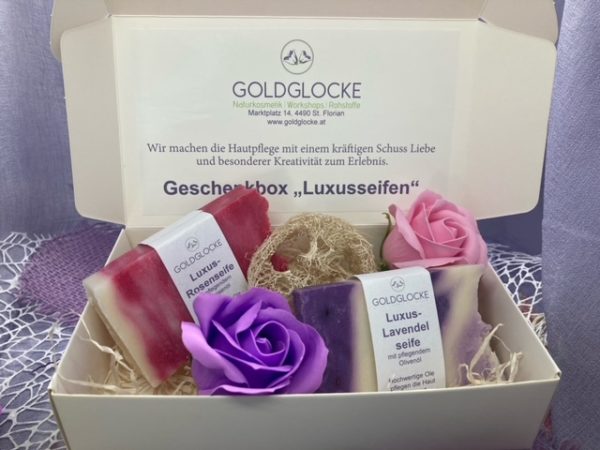 Geschenkbox "Luxusseifen"
