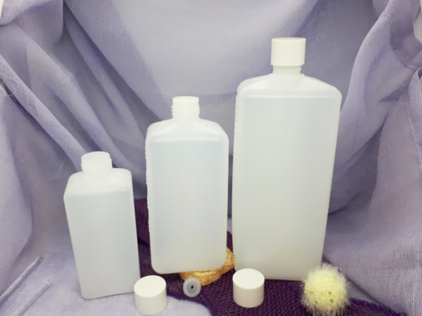 Rechteckflasche natur