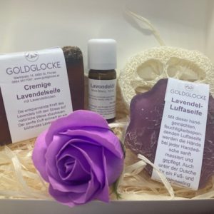 Geschenkbox Lavendel