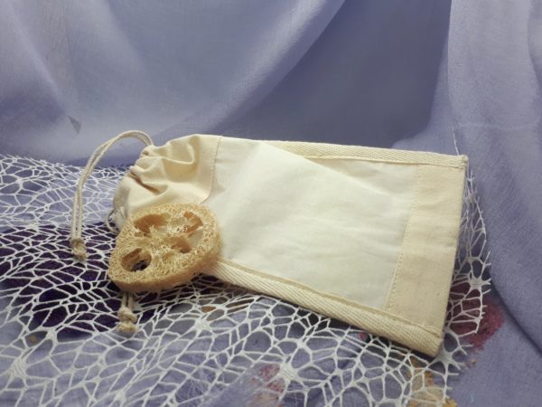Baumwollbeutel  mit Fenster  26x15cm