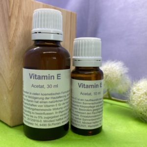 Vitamin e acetat alle