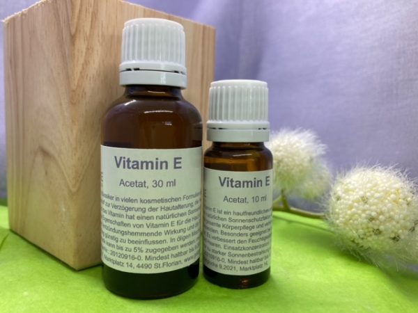 Vitamin e acetat alle