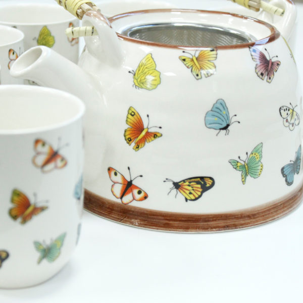 Teekanne Schmetterling1