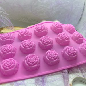 Silikonform Rose 15Stück