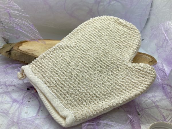Waschhandschuh natur