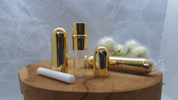 Alu Inhalator Stick gold